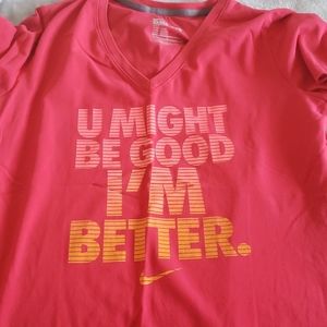 Nike Dri Fit workout tee..